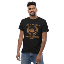 Load image into Gallery viewer, T-Shirt "This is my lucky Fantasy Football Shirt"