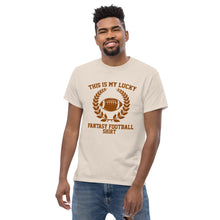 Load image into Gallery viewer, T-Shirt "This is my lucky Fantasy Football Shirt"