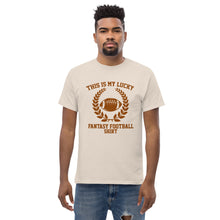 Load image into Gallery viewer, T-Shirt "This is my lucky Fantasy Football Shirt"