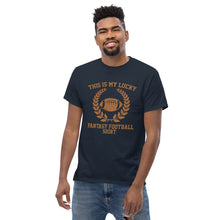 Load image into Gallery viewer, T-Shirt "This is my lucky Fantasy Football Shirt"