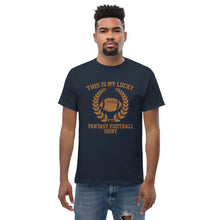 Load image into Gallery viewer, T-Shirt "This is my lucky Fantasy Football Shirt"