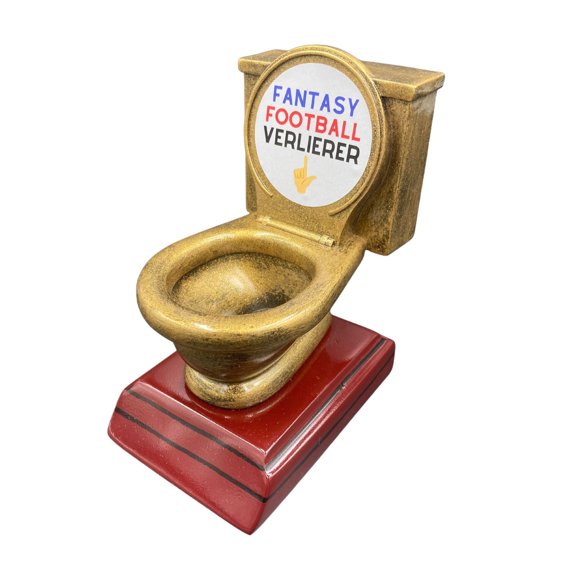 Fantasy Football Loser Trophy Toilet